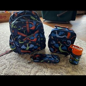 Pottery Barn Kids 4 pc backpack set